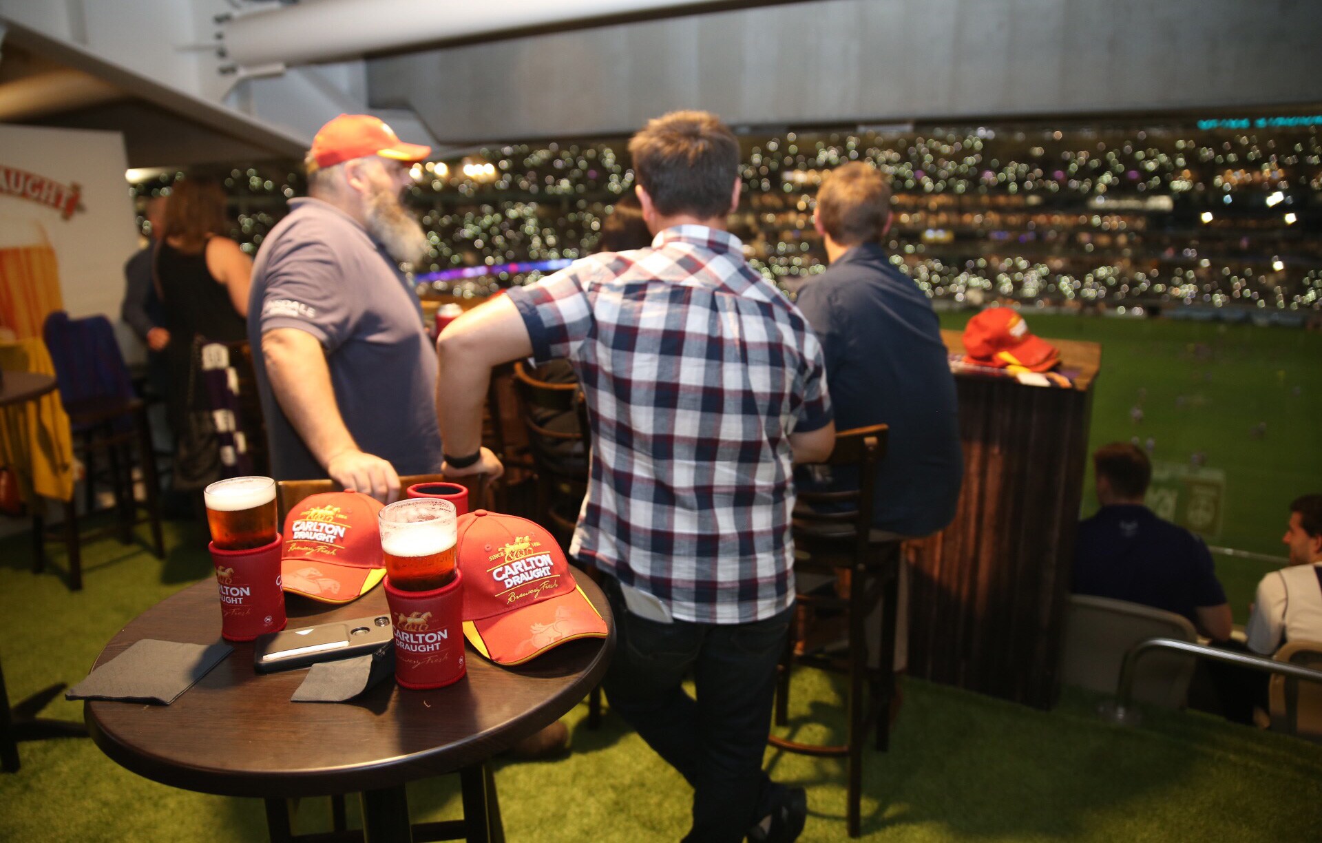 FrontBar-Round11.jpg See yourself here on game day? Enter now for your chance to WIN! - Fremantle,Fremantle Dockers,AFL,Optus Stadium